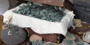 More than 1,000 silver and gold coins worth over $1 million were recovered from the shipwreck.
