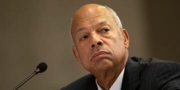 Former Obama Secretary of the U.S. Department of Homeland Security Jeh Johnson testifies during a hearing on Sept. 9, 2019 in New York City.