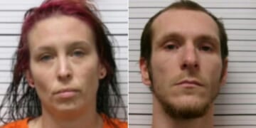 Alyssa Smith, left, was sentenced to three years in prison for child endangerment in the death of her 6-month-old son, who was killed by her boyfriend's pit bull. Blake Bates, the dog owner, who is listed by some sources as the baby's father, has also pleaded guilty to involuntary manslaughter in the case.