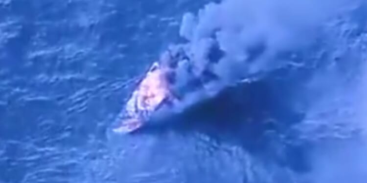 On Oct. 3, a kinetic strike was used to target a narco-trafficking vessel in international waters off the coast of Venezuela.