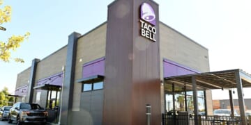 Logo and exterior facades of Taco Bell restaurants in Ohio, photographed on Monday, Sept. 29, 2025.