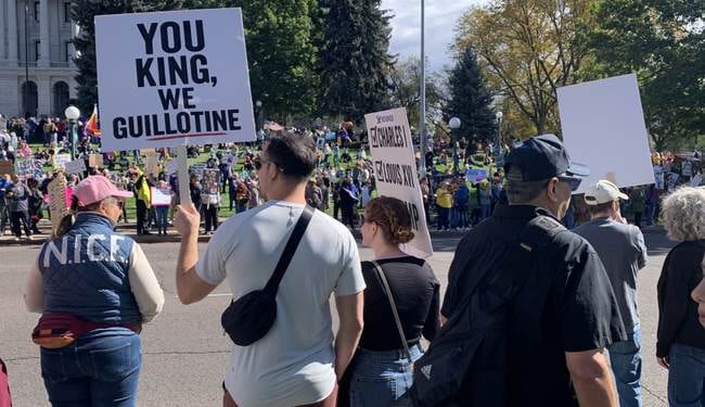 Rain, Tear Gas > Violent 'No Kings' Militants Outside Portland ICE HQ – PJ Media