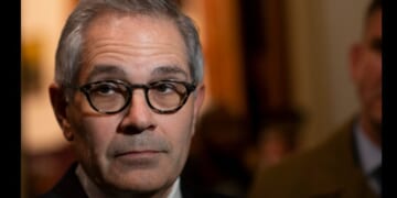 Philadelphia District Attorney Larry Krasner talks to the media at a news conference in Philadelphia, Pennsylvania, on Dec. 30, 2019.