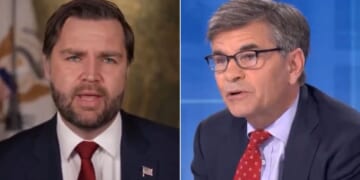 Vice President J.D. Vance refused to let George Stephanopoulos hijack the conversation.