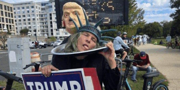 The Second Round of Signs From the 'No Kings' Protests in DC