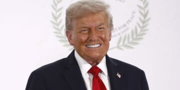 President Donald Trump, seen in an Oct. 13 photo, scored another victory in the court battle over his use of National Guard troops.