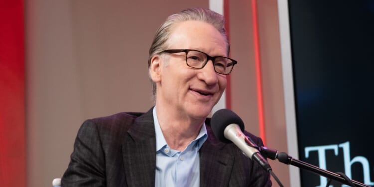 Bill Maher visits The Megyn Kelly Show at the SiriusXM Studios on May 20, 2024, in New York City.