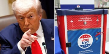 A social media post shared by President Donald Trump claims he is set to end mail-in voting "forever."