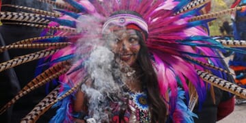 Joyful Day of the Dead commemorations rally U.S. Latino communities despite immigration raid fears