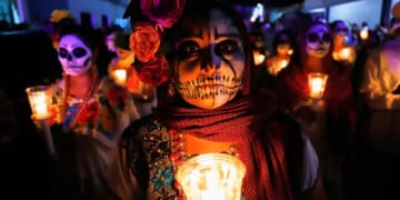 From Mexico to Germany, photos capture the Day of the Dead celebrations