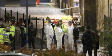 Police arrest 2 men, rule out terrorism in U.K. train stabbings that left 11 hurt