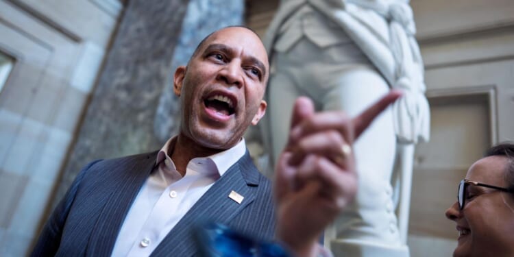 'MySafeSpace'; White House sets up parody page mocking Jeffries, other Democrats