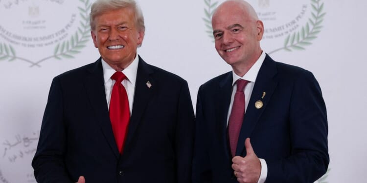 Gianni Infantino says 'you will see' at World Cup draw if Trump receives new FIFA peace prize