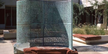 Final code on Kryptos remains unsolved. The CIA sculpture's creator is auctioning the solution
