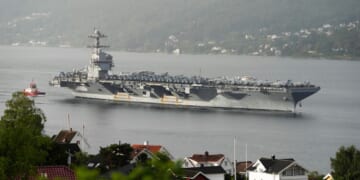 In flex of American military power, U.S. aircraft carrier nears Venezuela