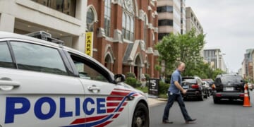 Federal agent opens fire following car chase in D.C.; no one struck
