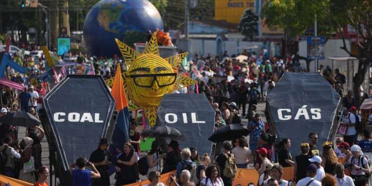 Climate protestors demand to be heard as they march on COP30