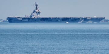 Aircraft carrier arrives in the Caribbean in major buildup near Venezuela