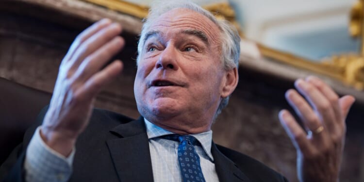 Tim Kaine, Virginia Democrat, defends Senate Minority Leader Chuck Schumer from liberal backlash