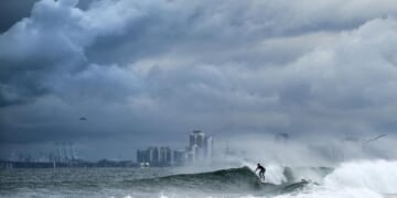 Lingering thunderstorms bring flooding risk after atmospheric river drenches much of California