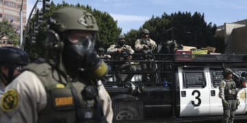 DOJ sues to stop California's anti-ICE no-masking law