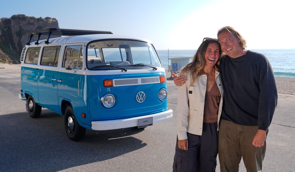 Vintage Volkswagen survived California wildfires and melted hearts, now restored