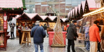 German Christmas market opens after last year's deadly attack in the city of Magdeburg