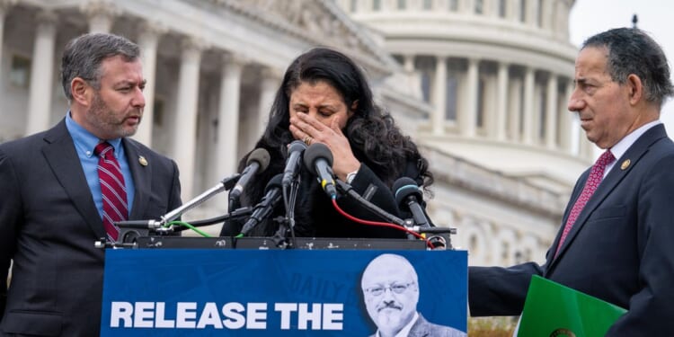 Khashoggi's widow and Democrats demand release of transcript with Saudi crown prince and Trump