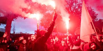 Hundreds protest in Tunisia over president's escalating crackdown on freedoms