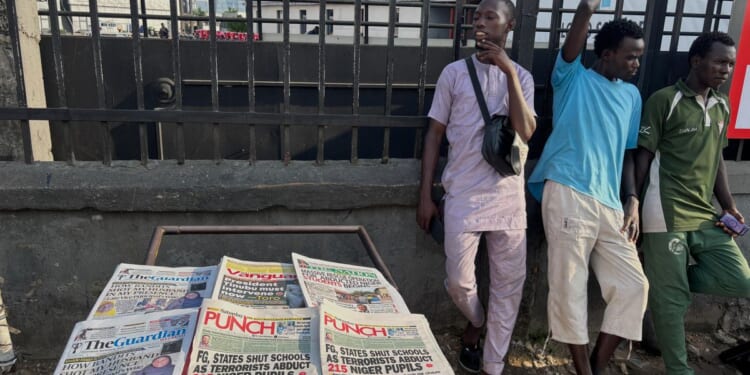 Pope calls on kidnappers in Nigeria to free 265 students and teachers after some pupils escape