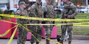 Gunman ambushes National Guard soldiers two blocks from White House in Washington D.C.