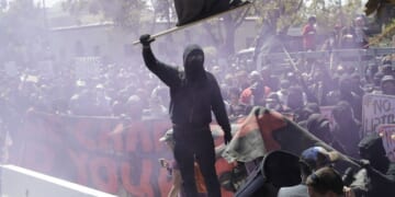 Antifa Rally Outside a Berkeley TPUSA Event – HotAir
