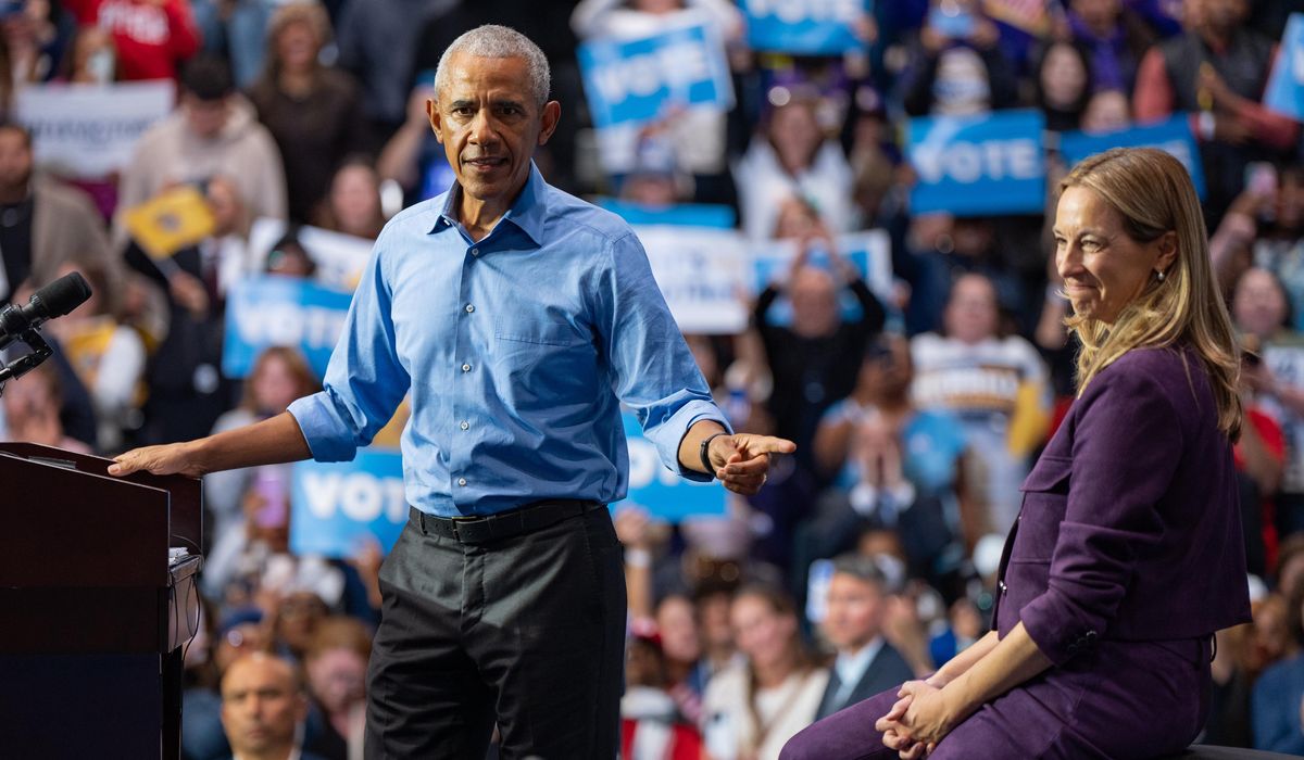 Barack Obama rallies Democrats in Virginia and New Jersey ahead of gubernatorial elections
