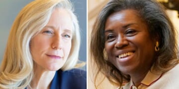 The two candidates for Virginia governor Abigail Spanberger and Winsome Earle-Sears.