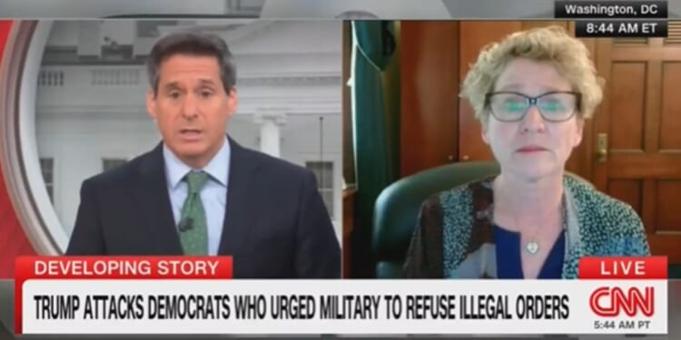 Democratic Rep. Chrissy Houlahan of Pennsylvania on Nov. 21, 2025, doubled down on a shocking and potentially seditious video she and five other Democrats posted.