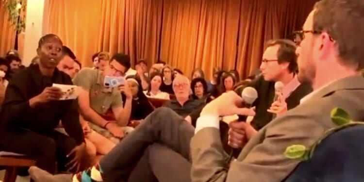 Tish Hyman said she is "hopeful that this is the first of many conversations" she will have with California state Sen. Scott Weiner.