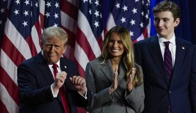 Here's What Barron Trump Really Said to Joe Biden – PJ Media