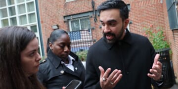 New York Mayor-elect Zohran Mamdani gives brief remarks during a Veteran's Day event at Volunteers of America - Commonwealth Veterans' Residence on Nov. 11, 2025, in the Soundview neighborhood of the Bronx borough in New York City.