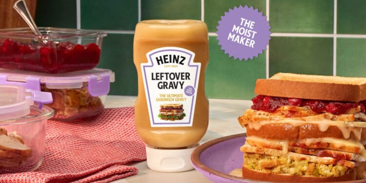 Forget ketchup and mustard - at Thanksgiving, the Kraft Heinz Company is hoping you'll reach for a squeeze bottle of its new Heinz Leftover Gravy while making your leftover sandwich.
