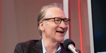 Bill Maher visits The Megyn Kelly Show at the SiriusXM Studios on May 20, 2024, in New York City.
