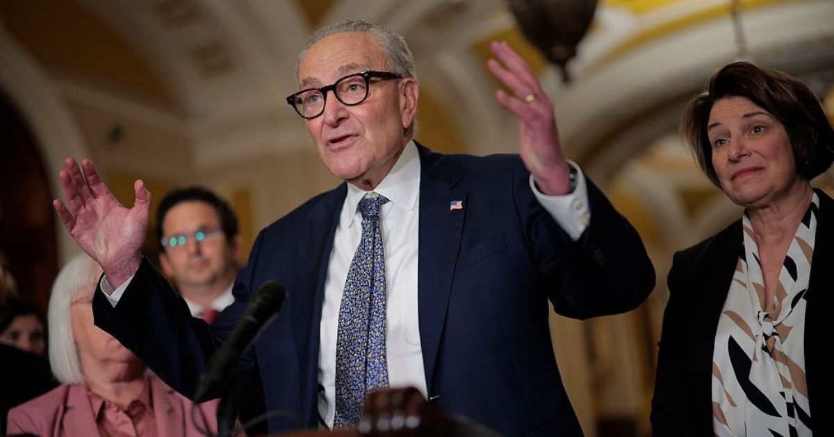 Senate Minority Leader Charles Schumer and his fellow Democrats are now under threat of primary challenges from a far-left political group that is incensed at the outcome of the government shutdown and says it is "done waiting for Democrats to find their spine."