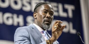 Ian Roberts, the illegal alien who served as superintendent of Des Moines Public Schools, was arrested on Sept. 26, 2025.