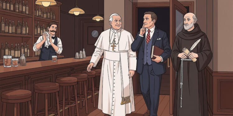 The Pope, the Libertarian, and the Angelic Doctor Walk Into a Bar…