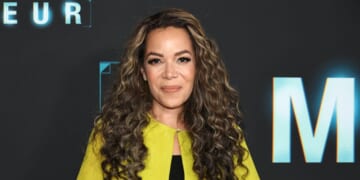 Sunny Hostin attends "The Amateur" world premiere at Jazz at Lincoln Center on April 2, 2025, in New York City.