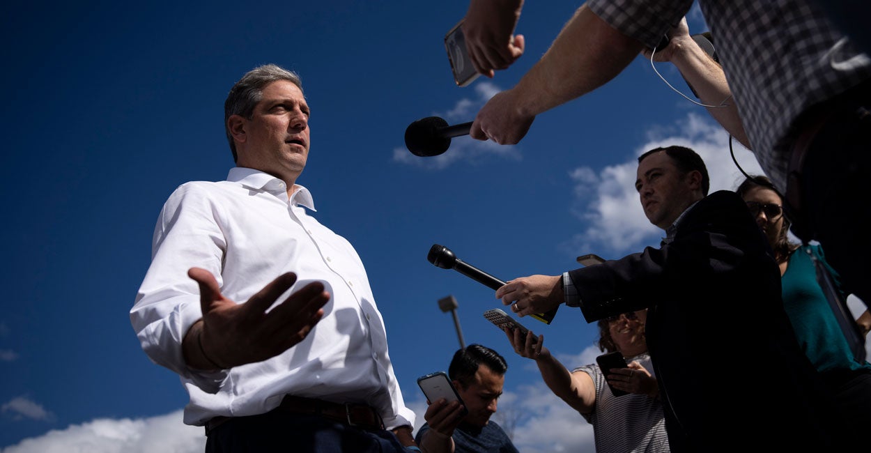 Tim Ryan Makes Major Announcement in Ohio Governor's Race