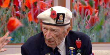 100-year-old World War II veteran Alec Penstone appeared on Good Morning Britain to remember his comrades in the war.