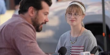 Conservative commentator Steven Crowder talks with a University of Oklahoma student in a video published Monday.