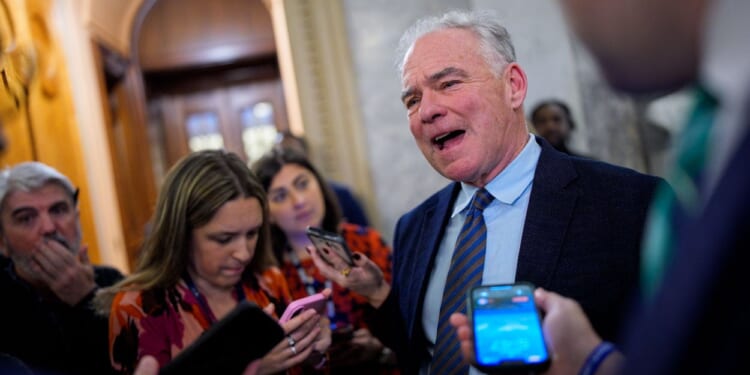 Why Did Tim Kaine Suddenly Vote to End the Shutdown?