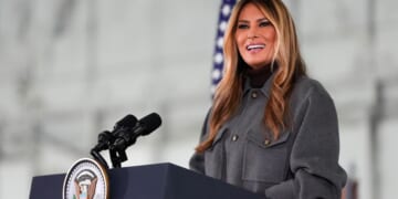 First lady Melania Trump says more children rejoining families amid Russia-Ukraine war