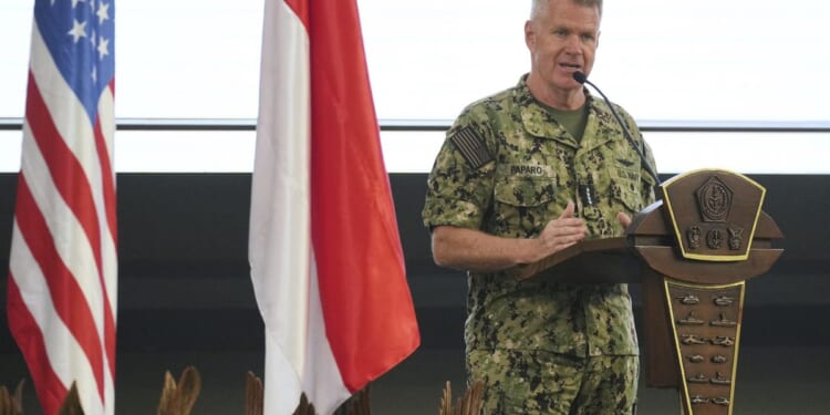 Indo-Pacific Command admiral set to wage AI powered warfare